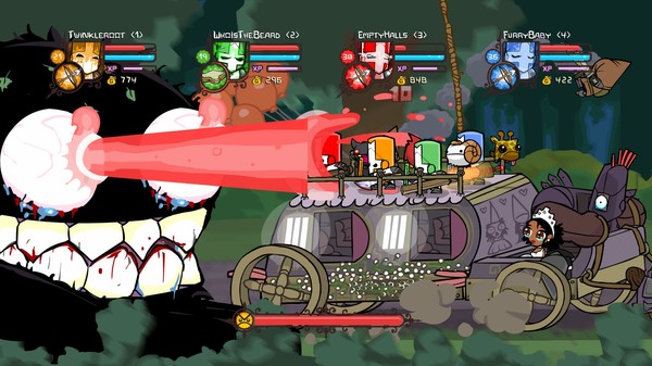 Игра Castle Crashers, скриншот