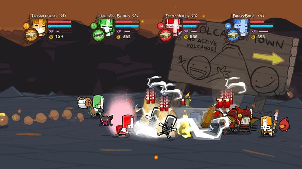 Игра Castle Crashers, скриншот