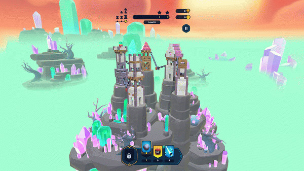 Игра Castle Crumble, скриншот