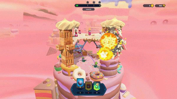 Игра Castle Crumble, скриншот