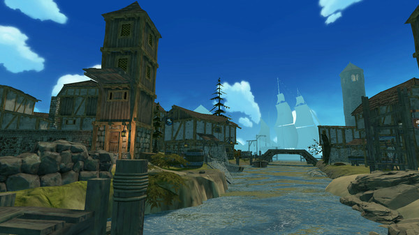 Игра Castle Wars VR, скриншот