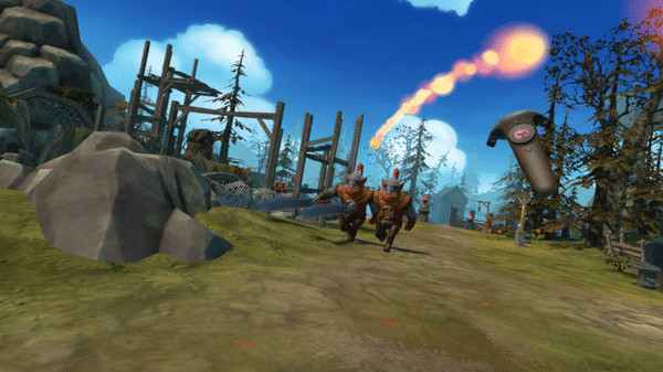 Игра Castle Wars VR, скриншот