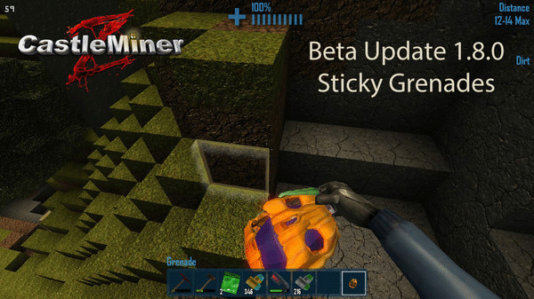 Игра CastleMiner Z, скриншот