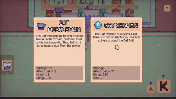 Игра Cat Bait, скриншот