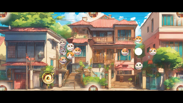 Игра Cat Billiards, скриншот