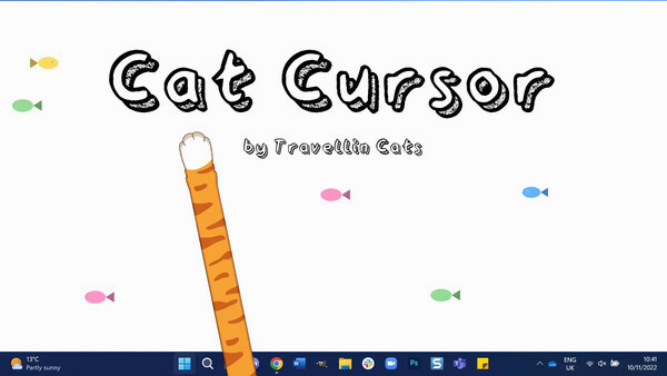 Игра Cat Cursor by Travellin Cats, скриншот