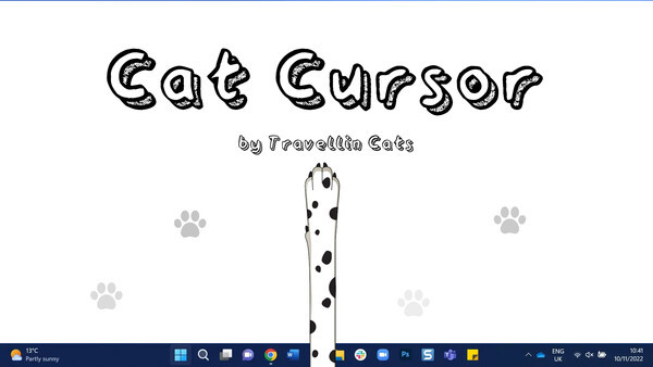 Игра Cat Cursor by Travellin Cats, скриншот
