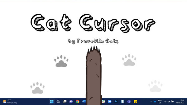 Игра Cat Cursor by Travellin Cats, скриншот