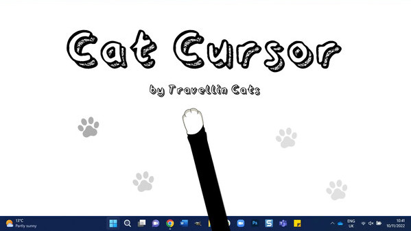 Игра Cat Cursor by Travellin Cats, скриншот