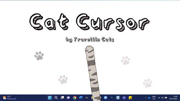 Игра Cat Cursor by Travellin Cats, скриншот