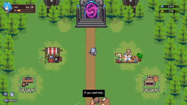 Игра Cat Girl Survivor, скриншот