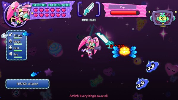 Игра Cat Girl Without Salad: Amuse-Bouche, скриншот