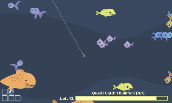 Игра Cat Goes Fishing, скриншот