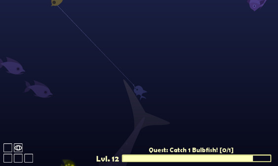 Игра Cat Goes Fishing, скриншот