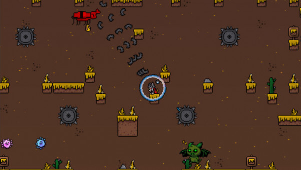 Игра Cat Gunner, скриншот