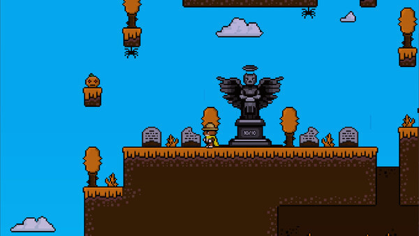 Игра Cat Gunner, скриншот