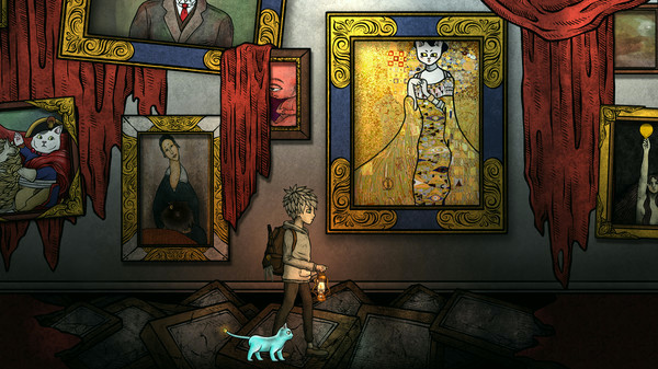 Игра Cat Museum, скриншот