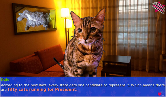 Игра Cat President ~A More Purrfect Union~, скриншот