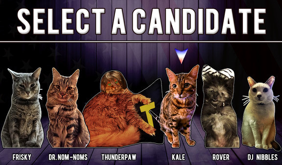Игра Cat President ~A More Purrfect Union~, скриншот