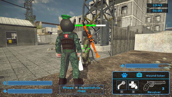 Игра Cat's Wars, скриншот