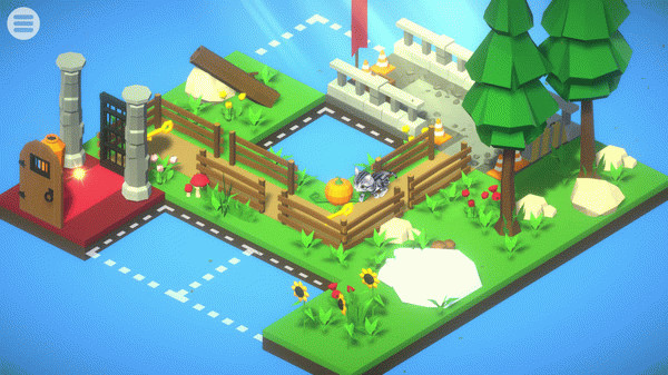 Игра Cat Slide Tiles, скриншот