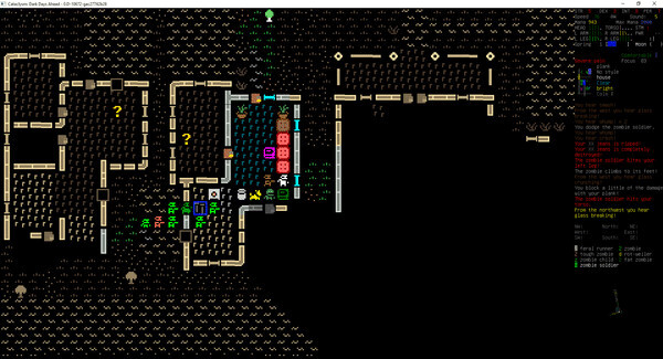 Игра Cataclysm: Dark Days Ahead, скриншот