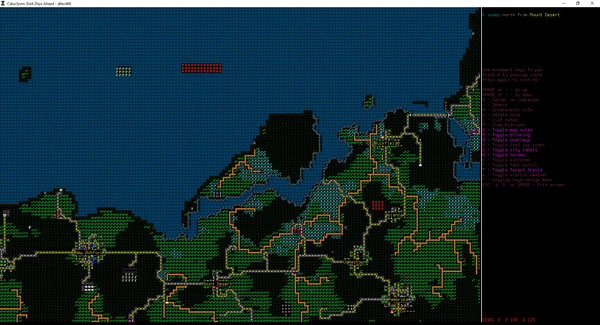 Игра Cataclysm: Dark Days Ahead, скриншот