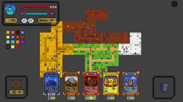Игра Catch & Defense, скриншот