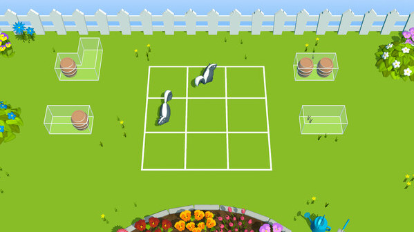 Игра Catch the Skunk, скриншот