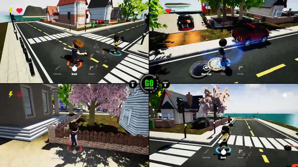 Игра Catch the Thief, If you can!, скриншот