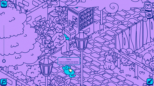 Игра Cats and Seek : Cats Hidden at Dino Park, скриншот