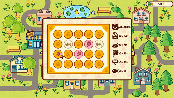 Игра Cats & Cups, скриншот