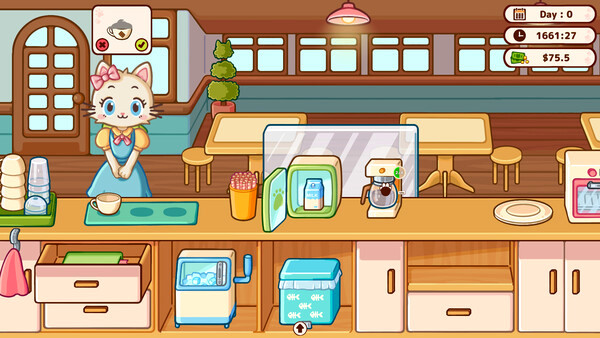 Игра Cats & Cups, скриншот