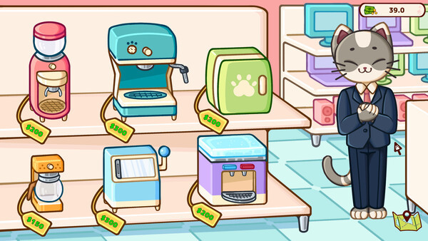 Игра Cats & Cups, скриншот