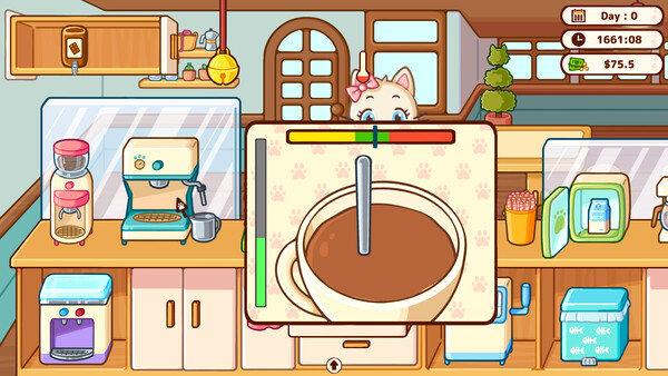 Игра Cats & Cups, скриншот