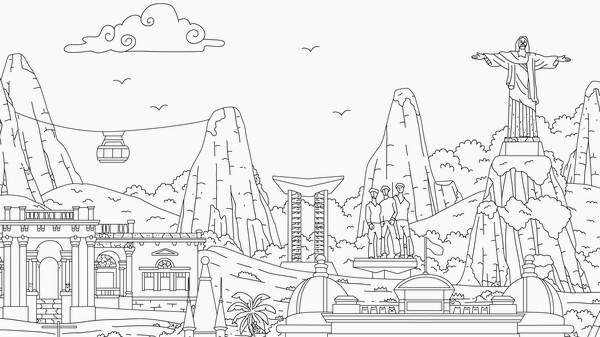 Игра Cats Hidden Around the World, скриншот