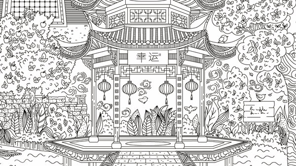 Игра Cats Hidden in China, скриншот