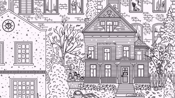 Игра Cats Hidden in Maple Hollow 🍂, скриншот