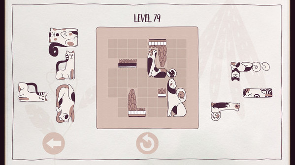 Игра Cats Organized Neatly, скриншот