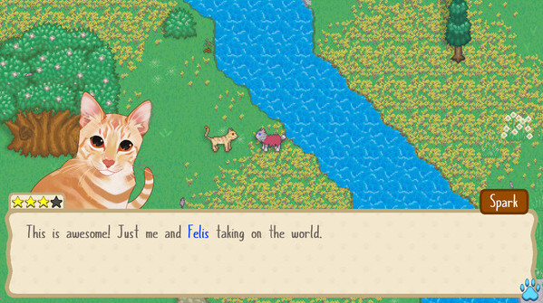 Игра Cattails: Wildwood Story, скриншот