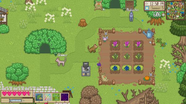 Игра Cattails: Wildwood Story, скриншот