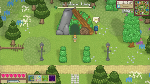 Игра Cattails: Wildwood Story, скриншот