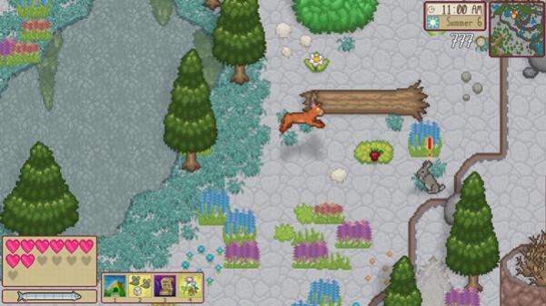 Игра Cattails: Wildwood Story, скриншот