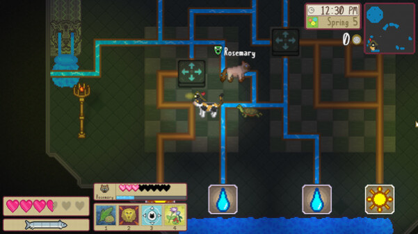 Игра Cattails: Wildwood Story, скриншот