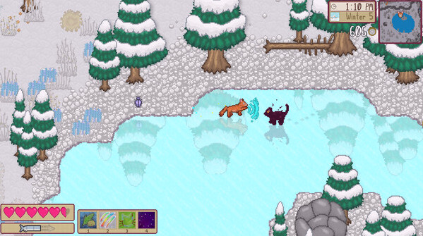 Игра Cattails: Wildwood Story, скриншот