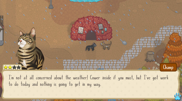 Игра Cattails: Wildwood Story, скриншот