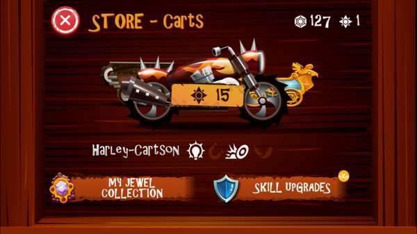 Игра Cave Coaster, скриншот