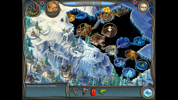 Игра Cave Quest, скриншот