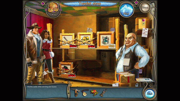 Игра Cave Quest, скриншот