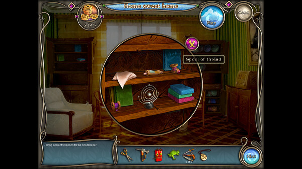 Игра Cave Quest, скриншот